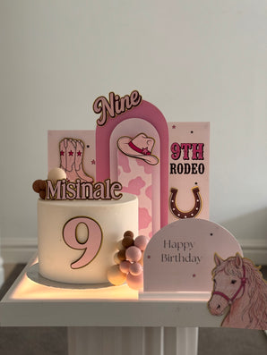 The Cowgirl Theme In A Box