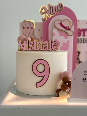The Cowgirl Theme In A Box