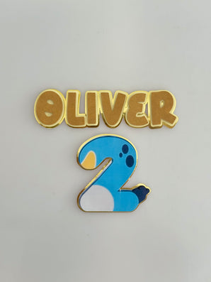 Bluey Name Cutouts