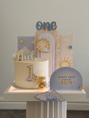 First Trip Around The Sun Theme In A Box