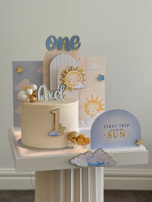 First Trip Around The Sun Theme In A Box