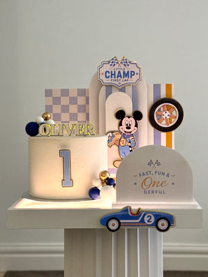 Mickey Retro Speedway Theme In A Box