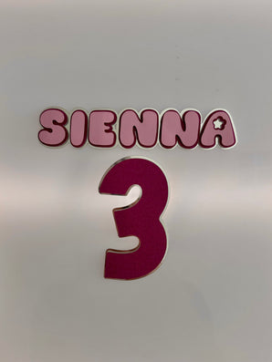 Skye and Everest Name Cutouts