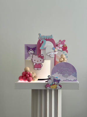 Hello Kitty and Friends Name Cutouts