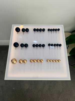 The Black Hive Cake Topper