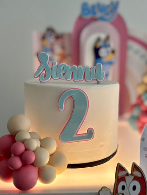 Pink Bluey Theme In A Box