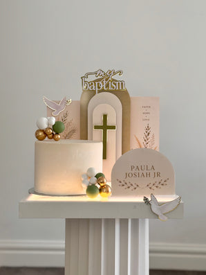 Sage Green Baptism Starter Bundle