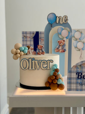 Beary 1st Birthday - Replaceable Theme Pack