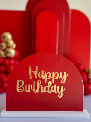 Happy Birthday Decal