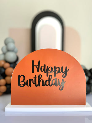 Happy Birthday Decal