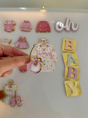Girl Baby shower Cutouts