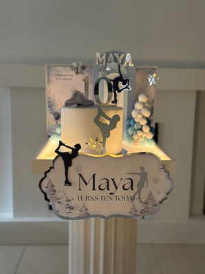 The Ice Skating Theme In A Box