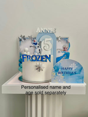 White Name and Age Set