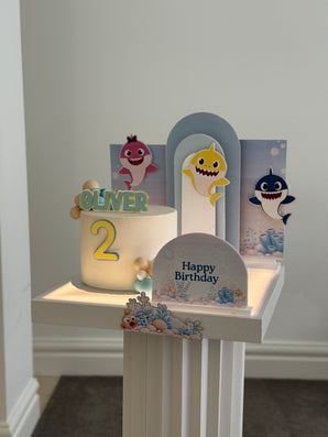 Baby Shark Cake Moment